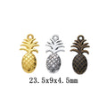 Zinc Alloy Pineapple Charm Pendant No.765764 for DIY Necklace Bracelet Jewelry Making view 1