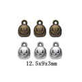Zinc Alloy Jack-o'-lantern Charm Pendant for DIY Necklace Bracelet Jewelry Making view 1