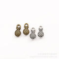 Zinc Alloy Pineapple Charm Pendant No.489436 for DIY Necklace Bracelet Jewelry Making view 2