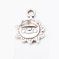 Zinc Alloy Sun Charm Pendant No.270774 for DIY Necklace Bracelet Jewelry Making view 3