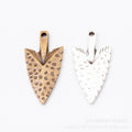 Zinc Alloy Arrow Letter Charm Pendant for DIY Necklace Bracelet Jewelry Making view 2