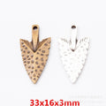 Zinc Alloy Arrow Letter Charm Pendant for DIY Necklace Bracelet Jewelry Making view 1