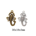 Zinc Alloy Centipede Charm Pendant for DIY Necklace Bracelet Jewelry Making view 1