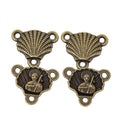 Zinc Alloy Charm Pendant No.987187 for DIY Necklace Bracelet Jewelry Making view 2