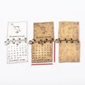 Zinc Alloy Calendar Book Charm Pendant for DIY Necklace Bracelet Jewelry Making view 1
