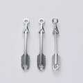 Zinc Alloy Bow And Arrow Charm Pendant No.778243 for DIY Necklace Bracelet Jewelry Making view 3