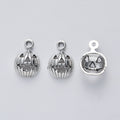 Zinc Alloy Jack O Lantern Charm Pendant for DIY Necklace Bracelet Jewelry Making view 3