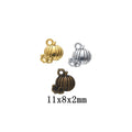 Zinc Alloy Pumpkin Charm Pendant No.967340 for DIY Necklace Bracelet Jewelry Making view 1