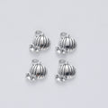 Zinc Alloy Pumpkin Charm Pendant No.967340 for DIY Necklace Bracelet Jewelry Making view 2