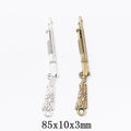 Zinc Alloy Shotgun Charm Pendant for DIY Necklace Bracelet Jewelry Making view 1