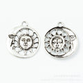 Zinc Alloy Sun Charm Pendant No.236009 for DIY Necklace Bracelet Jewelry Making view 3