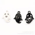 Zinc Alloy Ghost Charm Pendant No.683645 for DIY Necklace Bracelet Jewelry Making view 2