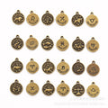 Zinc Alloy Zodiac Signs Charm Pendant No.011514 for DIY Necklace Bracelet Jewelry Making view 2