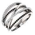 Simple Spliced Antique Thai Silver Color Twisted Rope Knot Couple Pinky Ring With Inlaid Stone view 2