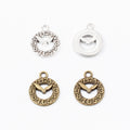 Zinc Alloy Clock Charm Pendant No.304967 for DIY Necklace Bracelet Jewelry Making view 4