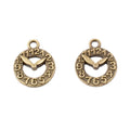 Zinc Alloy Clock Charm Pendant No.304967 for DIY Necklace Bracelet Jewelry Making view 2