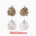 Zinc Alloy Eagle Charm Pendant No.460935 for DIY Necklace Bracelet Jewelry Making view 1