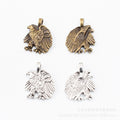 Zinc Alloy Eagle Charm Pendant No.460935 for DIY Necklace Bracelet Jewelry Making view 4