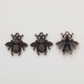 Zinc Alloy Bee Charm Pendant No.576234 for DIY Necklace Bracelet Jewelry Making view 4