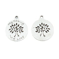 Zinc Alloy Tree Of Life Charm Pendant No.580061 for DIY Necklace Bracelet Jewelry Making view 3