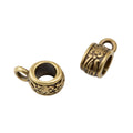 DIY Vintage Zinc Alloy Large Hole Three Way Spacer Beads For European Bracelets And Necklaces view 2