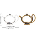 Zinc Alloy Kettle Charm Pendant for DIY Necklace Bracelet Jewelry Making view 1