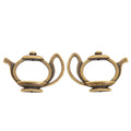 Zinc Alloy Kettle Charm Pendant for DIY Necklace Bracelet Jewelry Making view 2