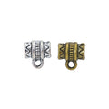 Vintage Zinc Alloy Small Three Hole Single Loop Beads For European DIY Bracelets view 4