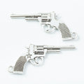 Zinc Alloy Pistol Charm Pendant No.233546 for DIY Necklace Bracelet Jewelry Making view 2