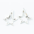 Zinc Alloy Five Point Star Charm Pendant No.085704 for DIY Necklace Bracelet Jewelry Making view 3