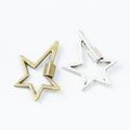 Zinc Alloy Five Point Star Charm Pendant No.085704 for DIY Necklace Bracelet Jewelry Making view 4
