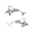 Zinc Alloy Dolphin Charm Pendant No.856903 for DIY Necklace Bracelet Jewelry Making view 3