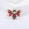 Alloy Enamel Painted Bee Brooch Pin For Unisex Insect Clothing Decor view 4