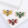 Alloy Enamel Painted Bee Brooch Pin For Unisex Insect Clothing Decor view 1