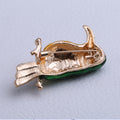 Alloy Minimalist Lapel Pin For Women Coat Decoration Brooch view 3