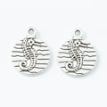 Zinc Alloy Seahorse Charm Pendant No.816513 for DIY Necklace Bracelet Jewelry Making view 3