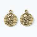 Zinc Alloy Seahorse Charm Pendant No.816513 for DIY Necklace Bracelet Jewelry Making view 2