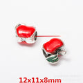 Gold Zinc Alloy Christmas Tree Charm Pendant for DIY Necklace Bracelet Jewelry Making view 3