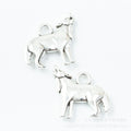DIY Vintage Zinc Alloy Wolf Charm Pendant For Necklace Bracelet Jewelry Accessories view 2