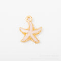Zinc Alloy Starfish Charm Pendant No.477632 for DIY Necklace Bracelet Jewelry Making view 5