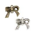 Zinc Alloy Bow Tie Charm Pendant No.000375 for DIY Necklace Bracelet Jewelry Making view 4