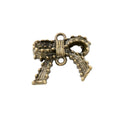 Zinc Alloy Bow Tie Charm Pendant No.000375 for DIY Necklace Bracelet Jewelry Making view 3
