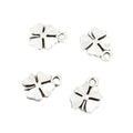 Zinc Alloy Four Leaf Clover Charm Pendant No.317370 for DIY Necklace Bracelet Jewelry Making view 5