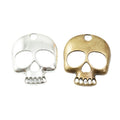 Zinc Alloy Skull Charm Pendant No.634156 for DIY Necklace Bracelet Jewelry Making view 4