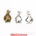 Zinc Alloy Penguin Charm Pendant for DIY Necklace Bracelet Jewelry Making view 1