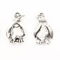 Zinc Alloy Penguin Charm Pendant for DIY Necklace Bracelet Jewelry Making view 3