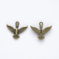 Zinc Alloy Eagle Charm Pendant No.141833 for DIY Necklace Bracelet Jewelry Making view 4