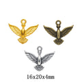Zinc Alloy Eagle Charm Pendant No.141833 for DIY Necklace Bracelet Jewelry Making view 1