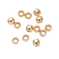 DIY Vintage Zinc Alloy Jewelry Findings 6mm Smooth Small Hole Beads For Bracelets Necklaces view 4