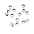 DIY Vintage Zinc Alloy Jewelry Findings 6mm Smooth Small Hole Beads For Bracelets Necklaces view 5